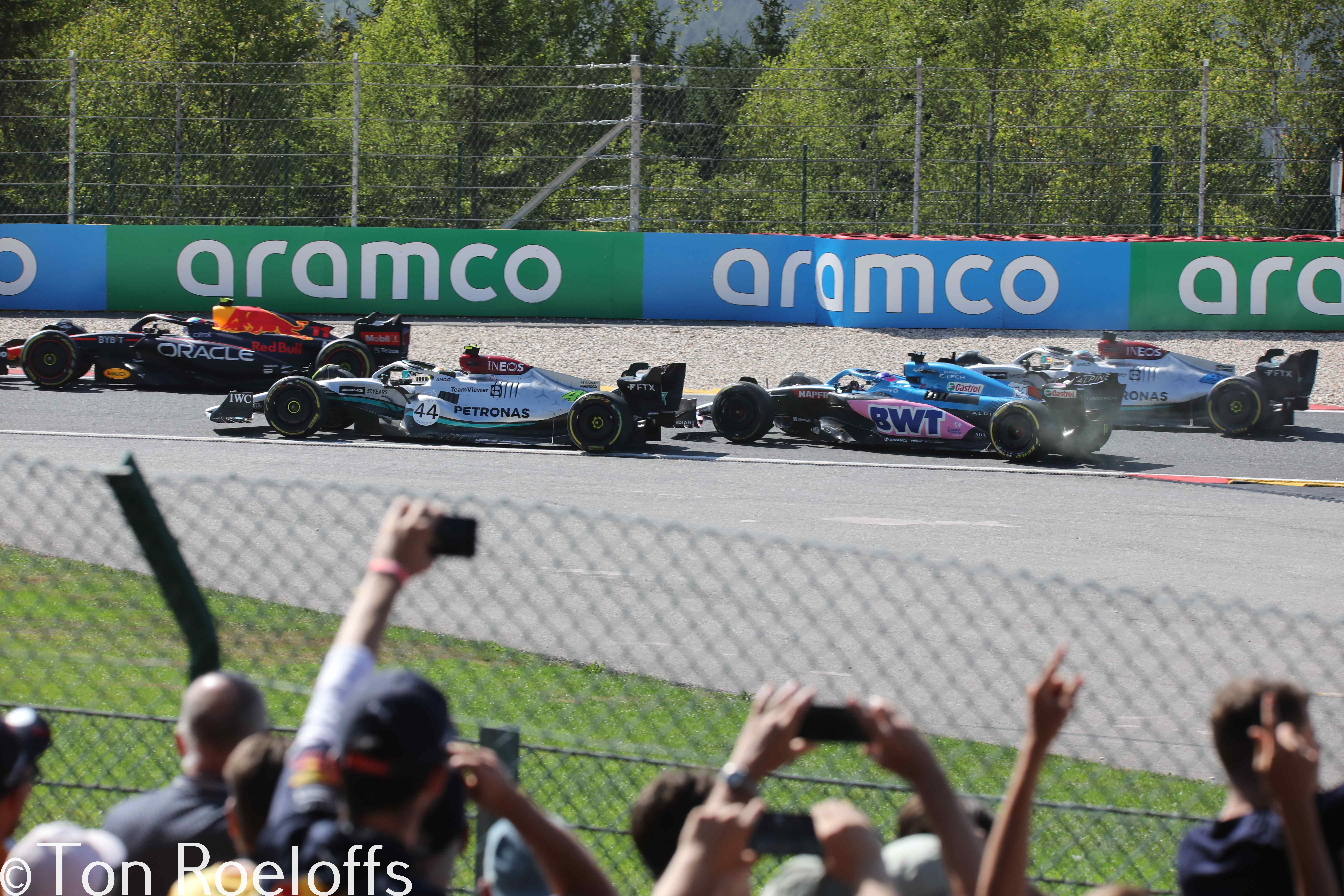 Verstappen pitbox